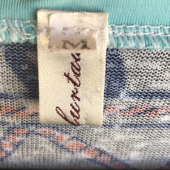 Arden Furtado Sheer Raglan multi color longsleeve - Picture 5 of 11